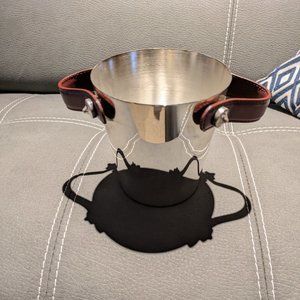 Silverplate small ice bucket new